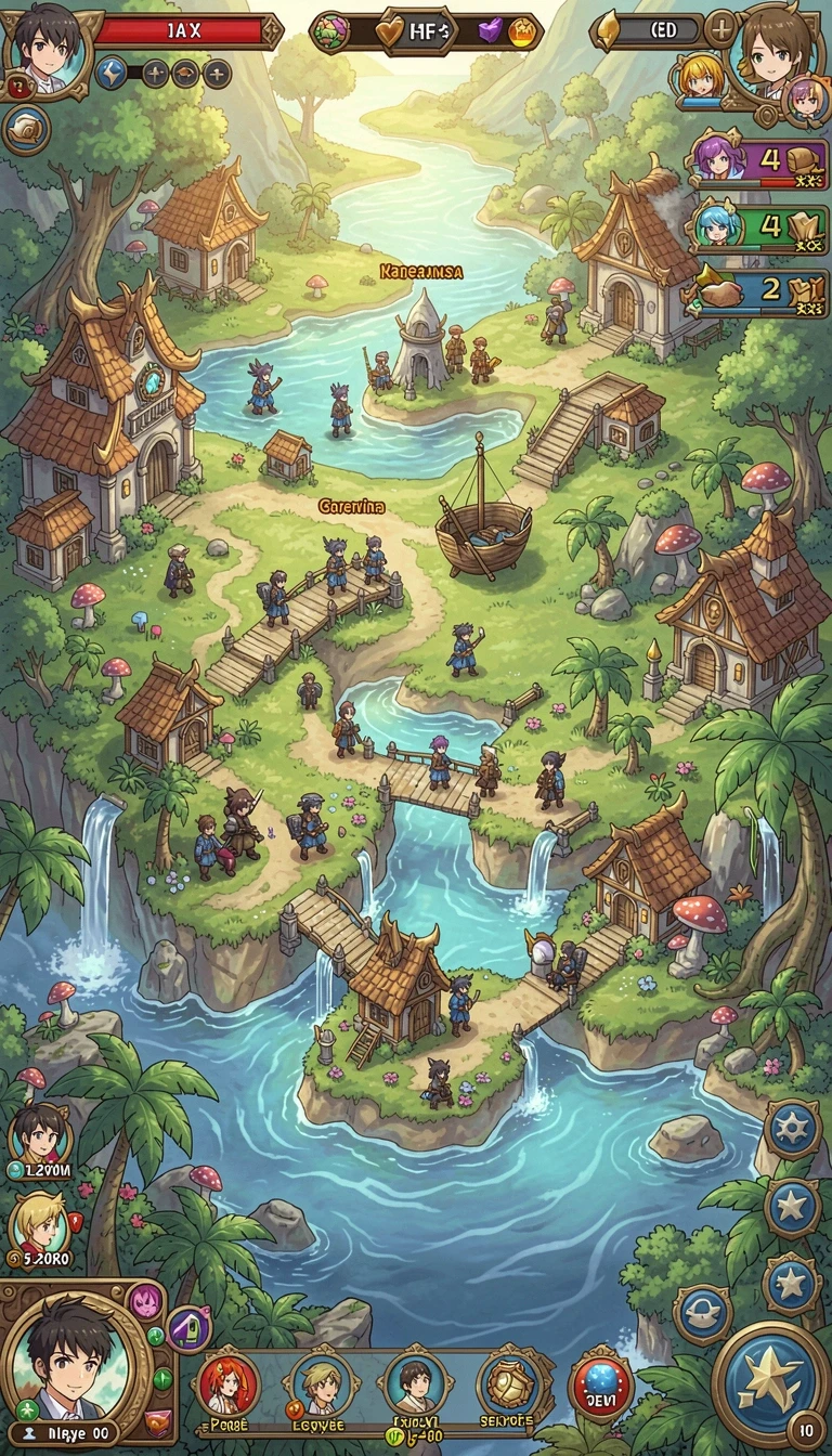 bara22 Platform Game Online Indonesia Seru screenshot 1